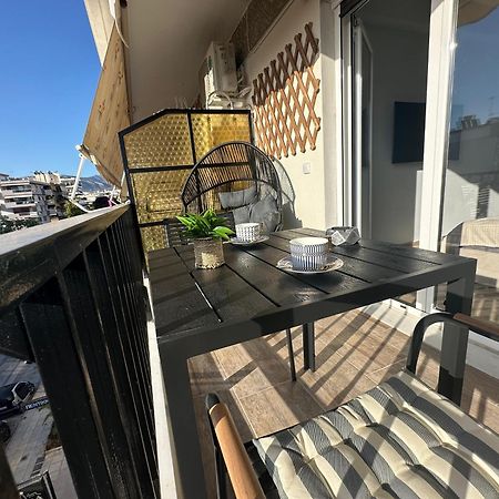 Glyfada Sunset Seaview Cozy Apartment A Atenas Exterior foto