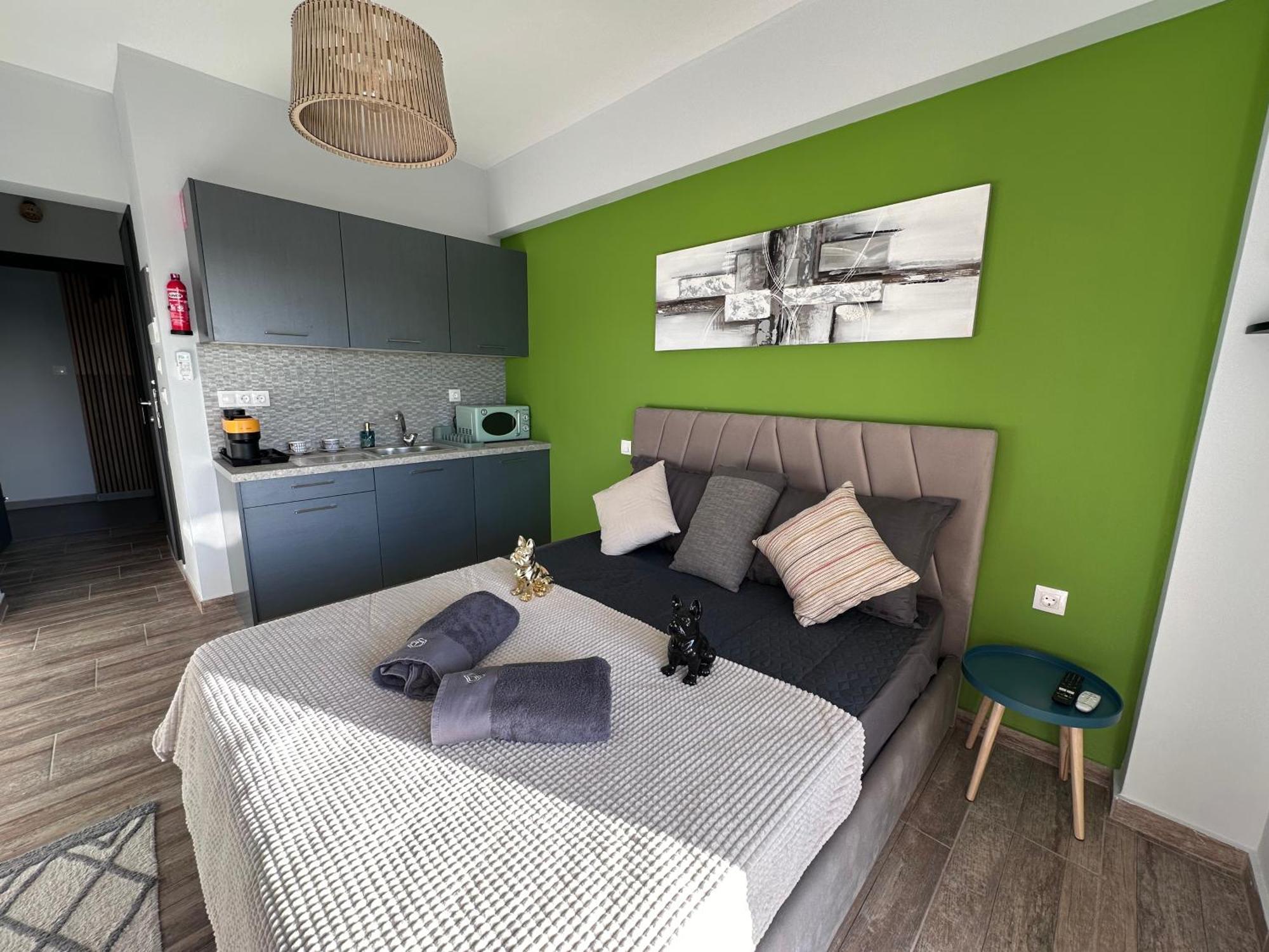 Glyfada Sunset Seaview Cozy Apartment A Atenas Exterior foto