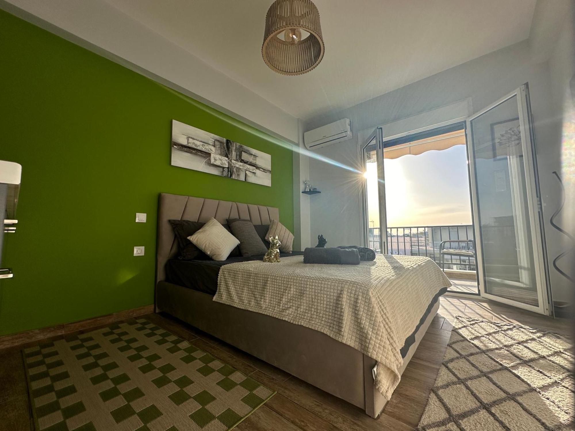 Glyfada Sunset Seaview Cozy Apartment A Atenas Exterior foto